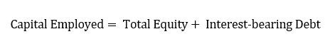 Capital Employed Formula